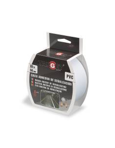 CINTA de SEÑALIZACION ADHESIVA 33 M X 50 mm BLANCA