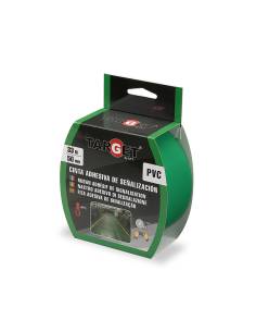 CINTA SEÑALIZACION ADHESIVA 33 M X 50 mm VERDE