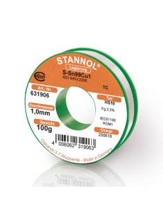 Ref. 631906 - ESTAÑO Sn99Cu1 Sin Plomo para Soldadura 1...